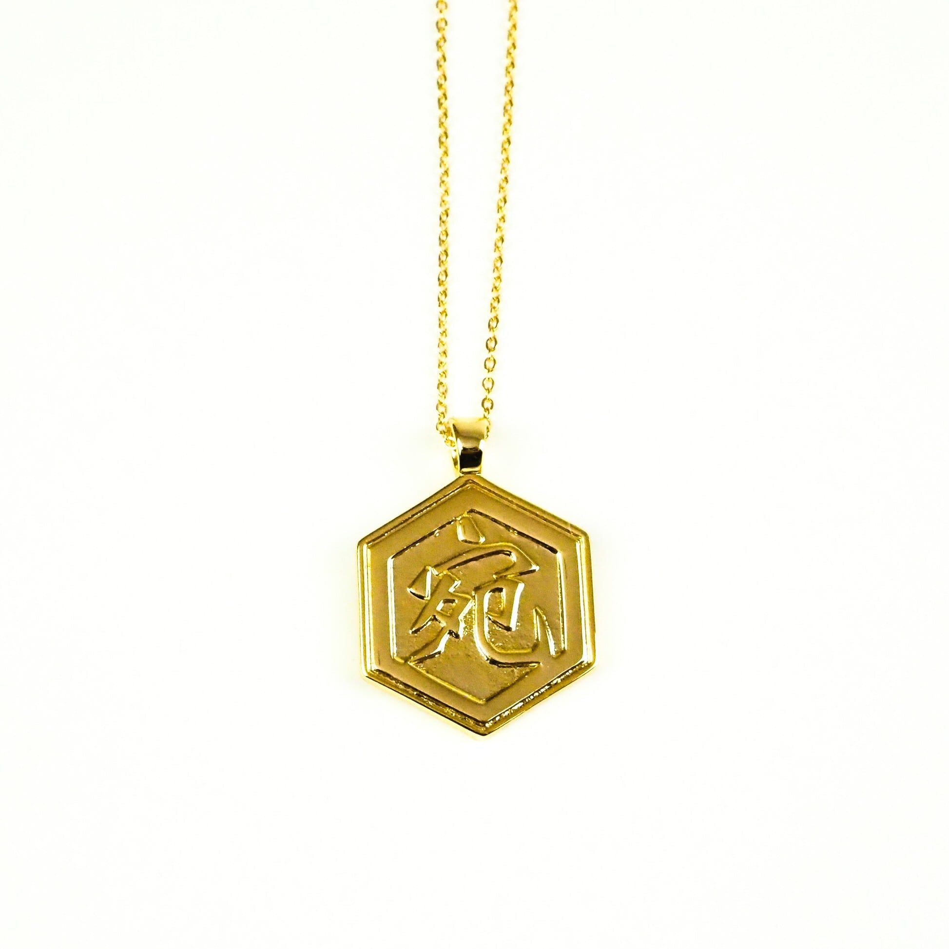 Gold necklace 金穂粒-type「宛」